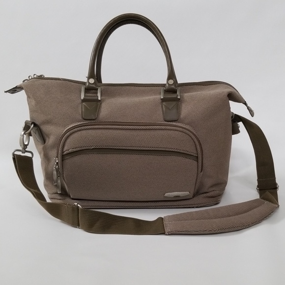 World Bound Beige Carry On Shoulder Bag Luggage - Picture 8 of 8